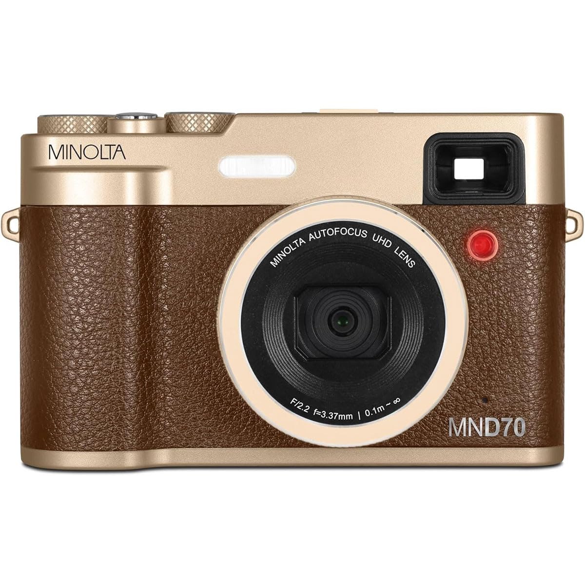 Amazon | Minolta MND70 レトロ 48MP オートフォーカスデジタルカメラ